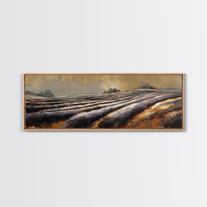 Romantic Swan Pair on Dark Water Framed Canvas Print, Master Bedroom, Farmhouse Wall Decor, Bedroom Decor, Oil Painting, MAS-3x1-79