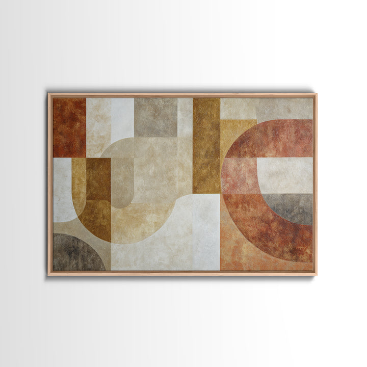 Soft Abstract Linen Texture Framed Canvas Print, Master Bedroom, Canvas Print, Bedroom Decor, Sanctuary, Above Bed Wall Art, MAS-3x2-7
