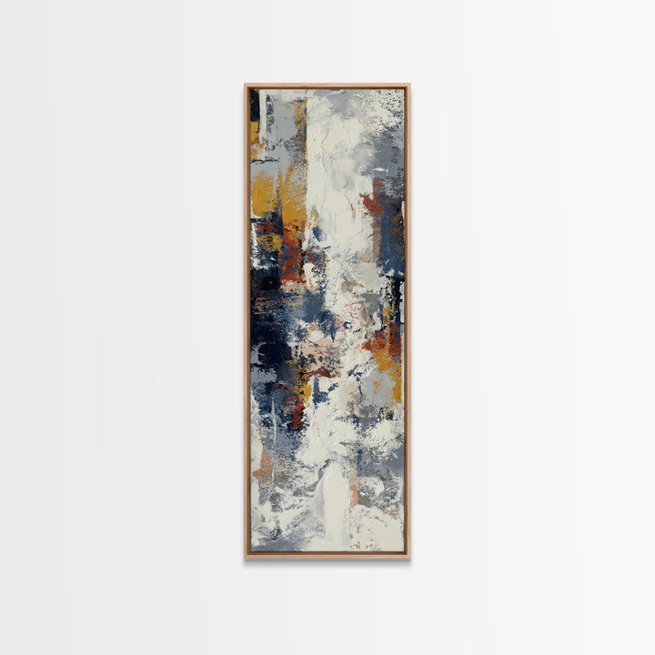 Chaotic Joyful Abstract Canvas Print, Maximalist Art, Retro Wall Art, Living Room Decor, Abstract Art, Maximal, MAX-1x3-10