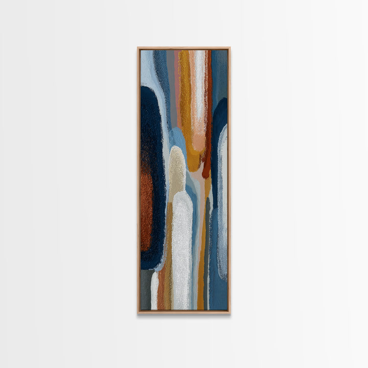 Chaotic Joyful Abstract Canvas Print, Maximalist Art, Boho Decor, Living Room Decor, Fine Art, Maximal, Art Print, Digital Art, MAX-1x3-82