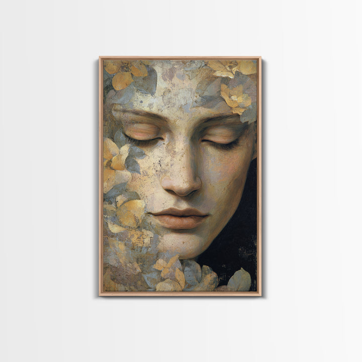 Tea Bowl and Steam Canvas Print, Meditation Art, Contemporary Art, Living Room Decor, Fine Art, Stillness, Modern Decor, MED-2x3-77