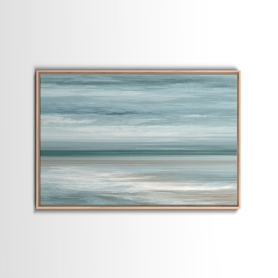 Abstract Breath Waves Canvas Print, Meditation Art, Spiritual Wall Art, Living Room Decor, Abstract Art, Stillness, Boho Decor, MED-3x2-34