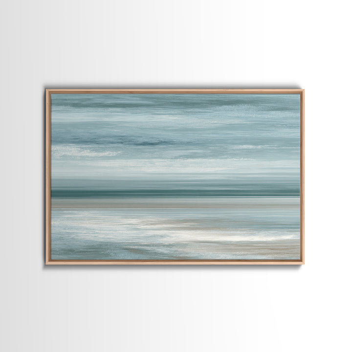 Abstract Breath Waves Canvas Print, Meditation Art, Spiritual Wall Art, Living Room Decor, Abstract Art, Stillness, Boho Decor, MED-3x2-34