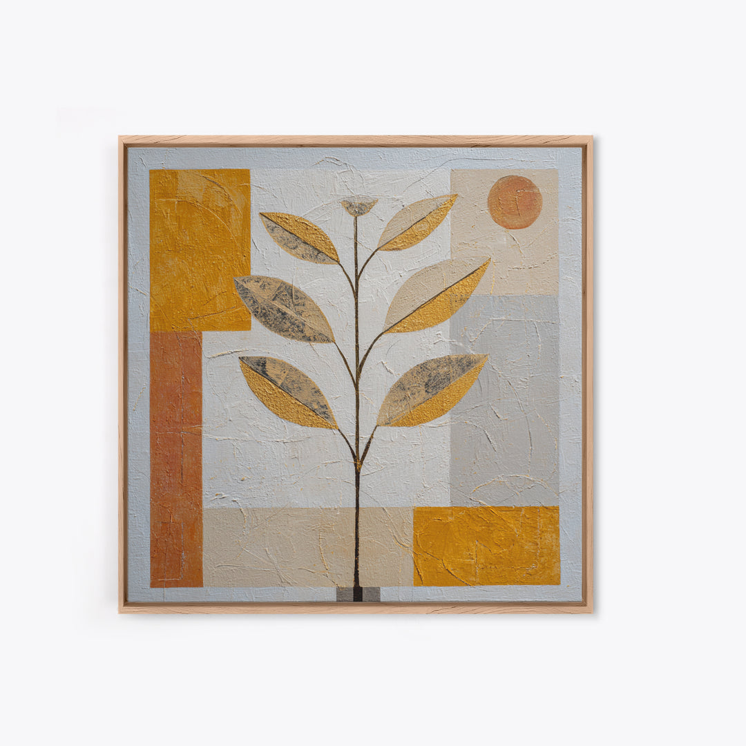 Minimal Branch Silhouette Canvas Print, Minimalist Art, Statement Artwork, Living Room Decor, Fine Art, Minimal, Wall Decor, MIN-1x1-75