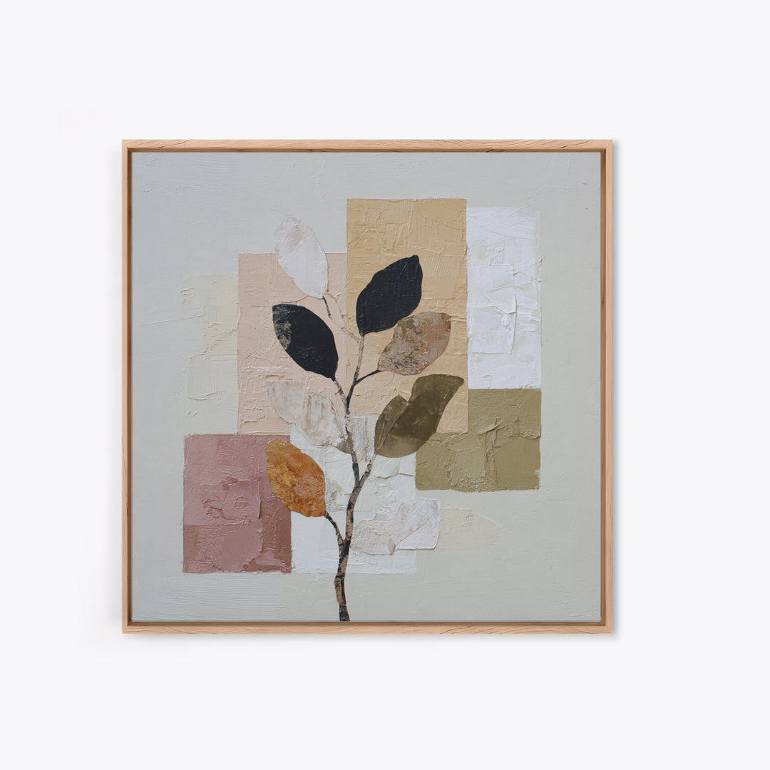 Minimal Branch Silhouette Canvas Print, Minimalist Art, Art, Living Room Decor, Oil Painting, Minimal, Canvas Tote Bag, MIN-1x1-99