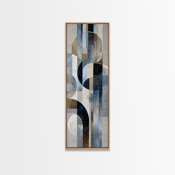 Minimal Abstract Wave Line Canvas Print, Minimalist Art, Modern Decor, Living Room Decor, Abstract Art, Minimal, Poster, MIN-1x3-49