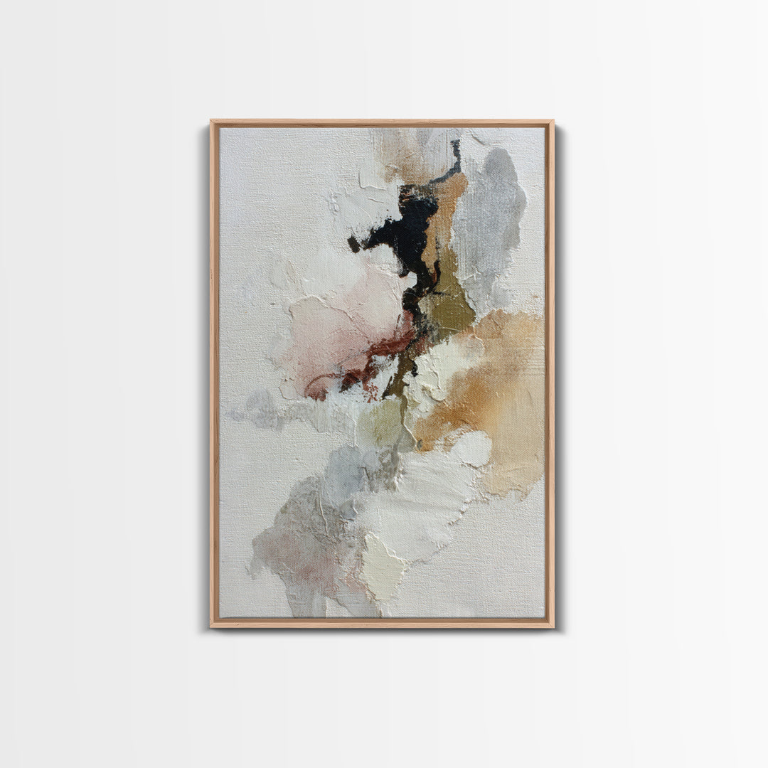 Small Cloud Study Canvas Print, Minimalist Art, Living Room Decor, Minimal, Modern Decor, Fine Art Print, Statement Artwork, MIN-2x3-77