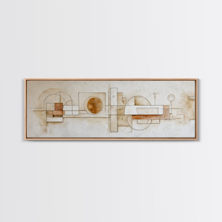 Minimal Cat Line Drawing Framed Canvas Print, Minimalist Art, Gallery Decor, Living Room Decor, Fine Art, Minimal, Wall Art, MIN-3x1-15