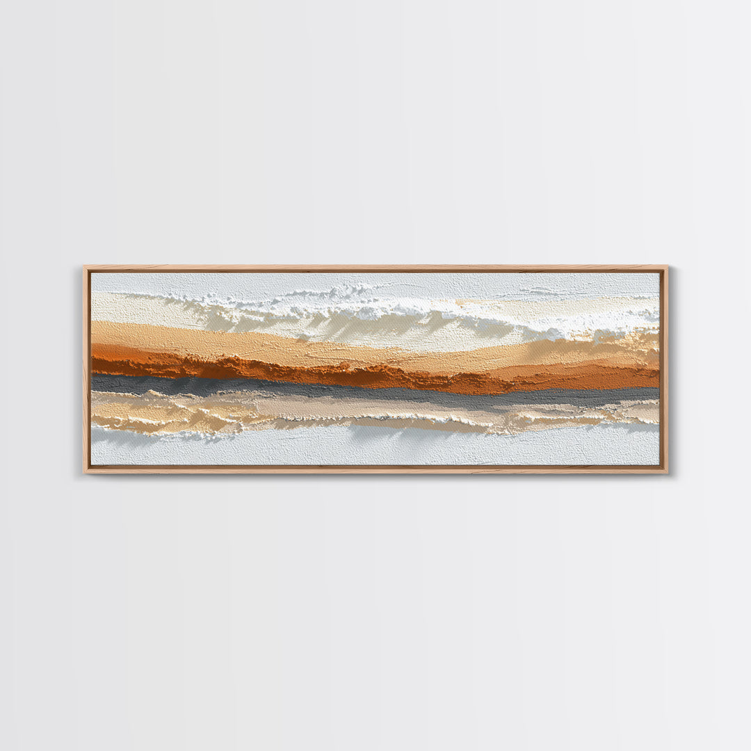 White on White Plaster Texture Study Canvas Print, Minimalist Art, Minimalist Wall Art, Living Room Decor, Minimal, Art Prints, MIN-3x1-32
