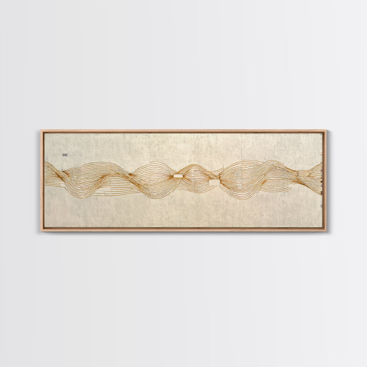 Minimal Cat Line Drawing Framed Canvas Print, Minimalist Art, Digital Wall Art, Living Room Decor, Abstract Art, Minimal, MIN-3x1-87
