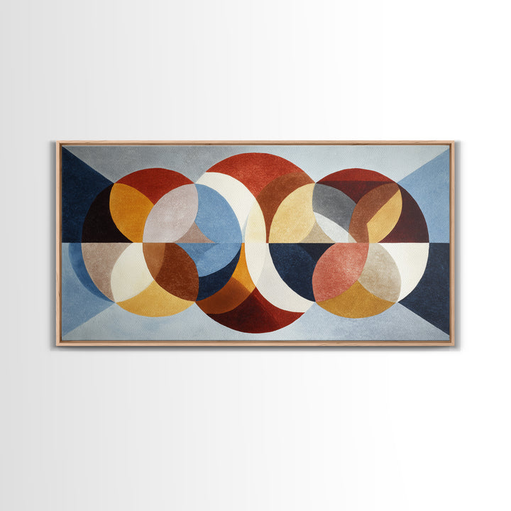 Retro Cocktail Glasses Canvas Print, Midcentury Modern Art, Digital Art, Living Room Decor, Abstract Art, Retro, MMA-2x1-98