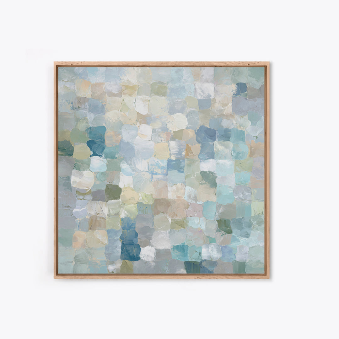 Subtle Marble Texture Framed Canvas Print, Medical Office Art, Gallery Decor, Office Decor, Fine Art, Calm, Contemporary Art, MOA-1x1-67