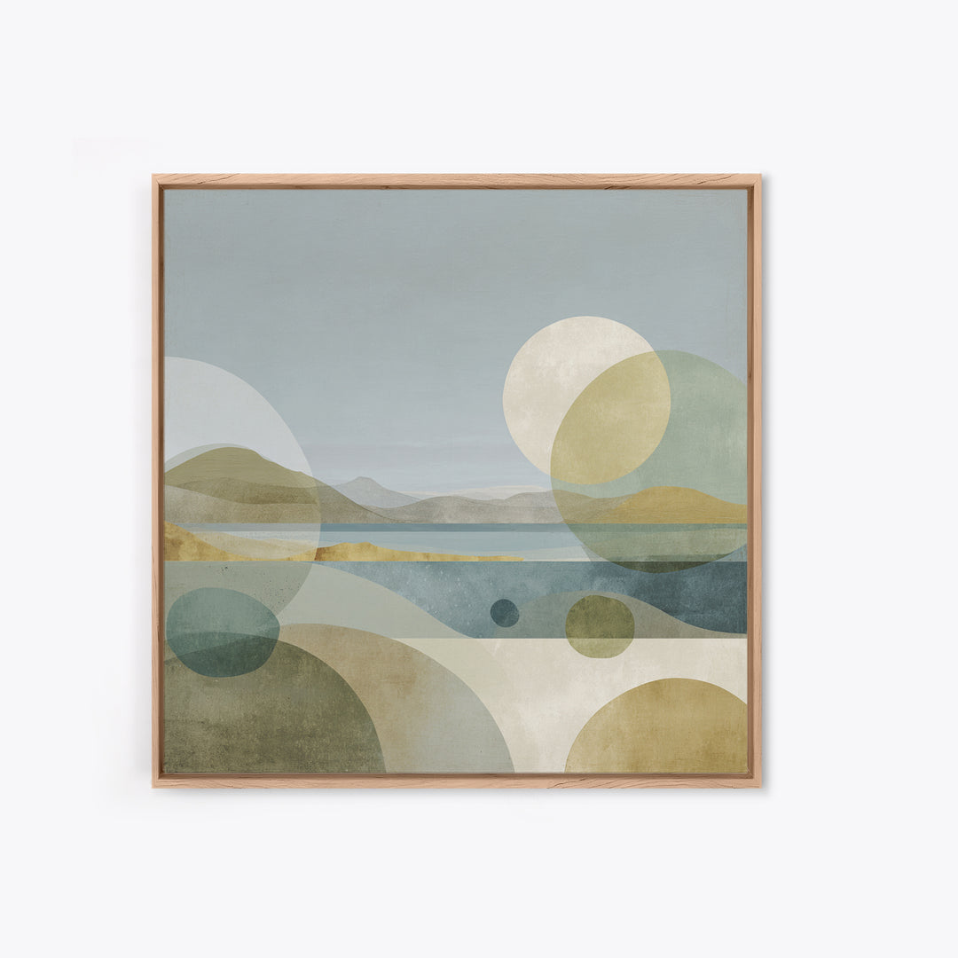 Clean Geometric Composition Canvas Print, Medical Office Art, Neutral Decor, Office Decor, Fine Art, Calm, Wall Art, Home Decor, MOA-1x1-82