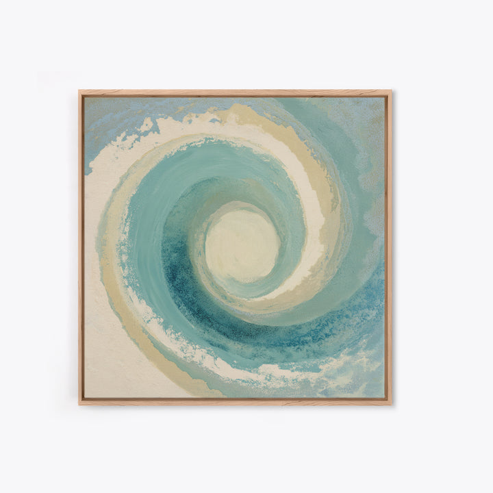 Abstract Healing Spiral Canvas Print, Medical Office Art, Boho Decor, Office Decor, Abstract Art, Calm, Printable Wall Art, MOA-1x1-87