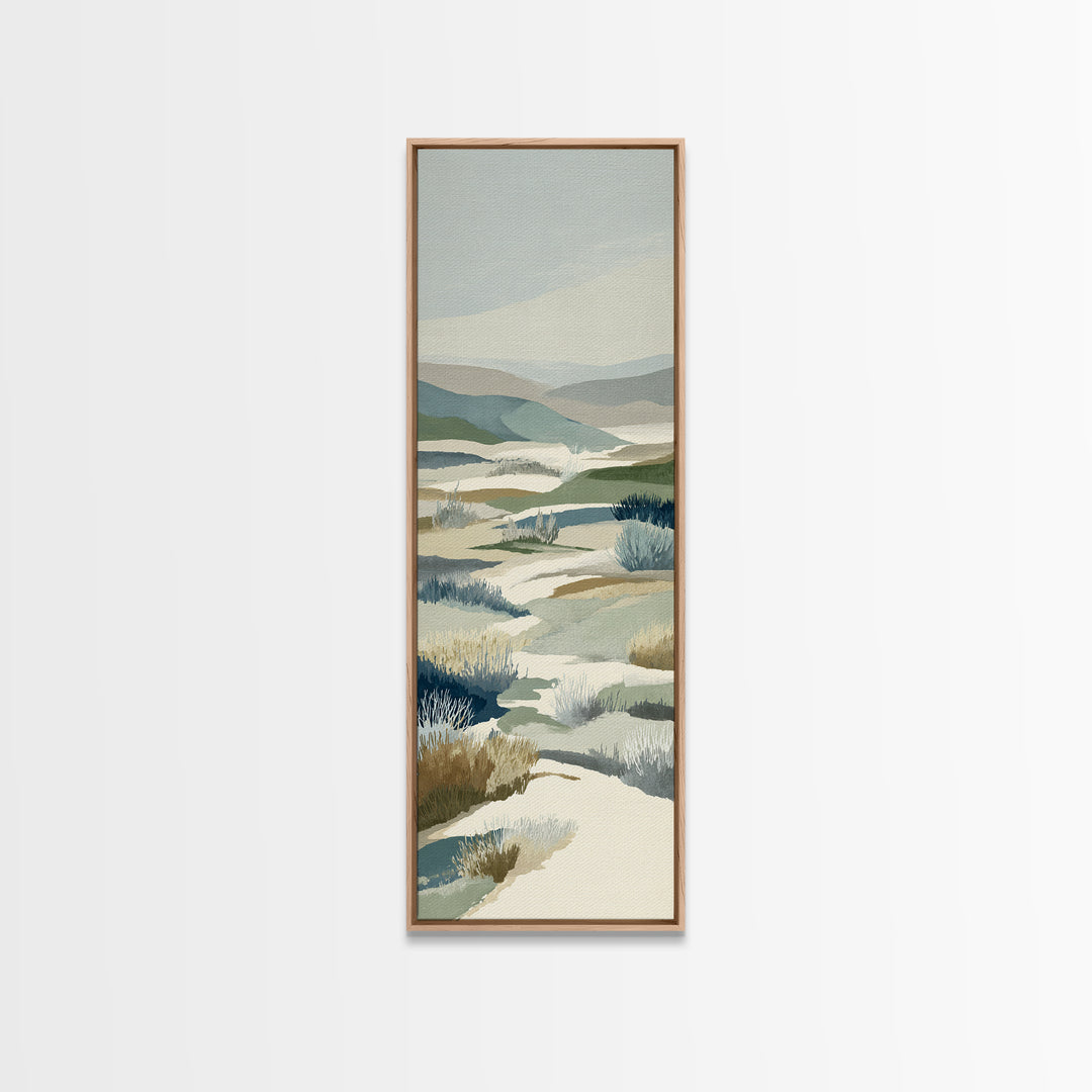 Clean Geometric Composition Canvas Print, Medical Office Art, Anatomy Art, Office Decor, Fine Art, Calm, Statement Artwork, MOA-1x3-22
