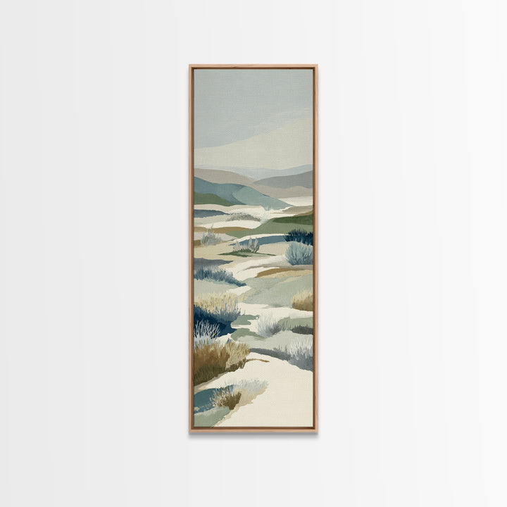 Clean Geometric Composition Canvas Print, Medical Office Art, Anatomy Art, Office Decor, Fine Art, Calm, Statement Artwork, MOA-1x3-22