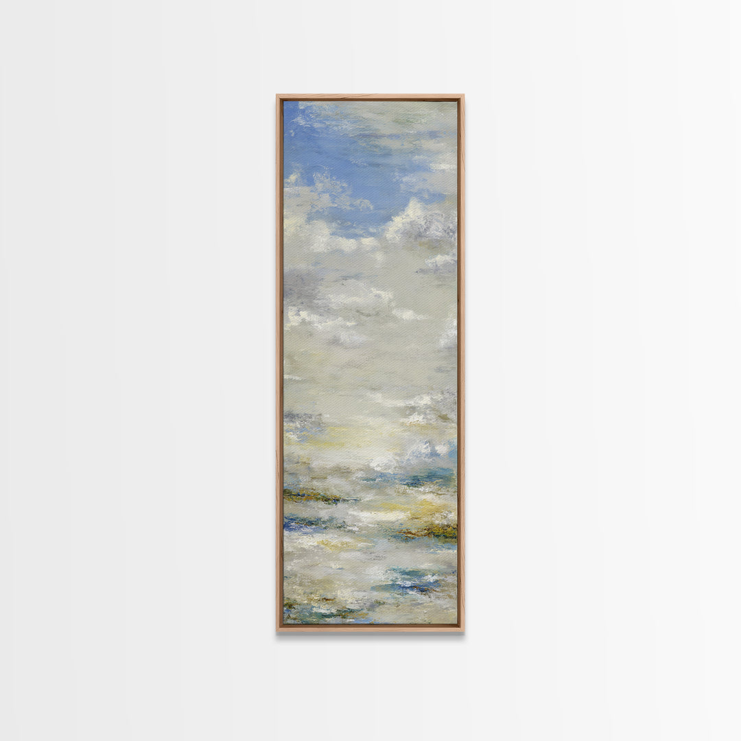 Soft Mountain Landscape Canvas Print, Medical Office Art, Biology Art, Office Decor, Fine Art, Calm, Art Print, Room Decor, MOA-1x3-38
