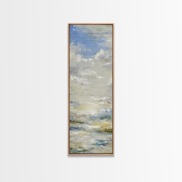 Soft Mountain Landscape Canvas Print, Medical Office Art, Biology Art, Office Decor, Fine Art, Calm, Art Print, Room Decor, MOA-1x3-38