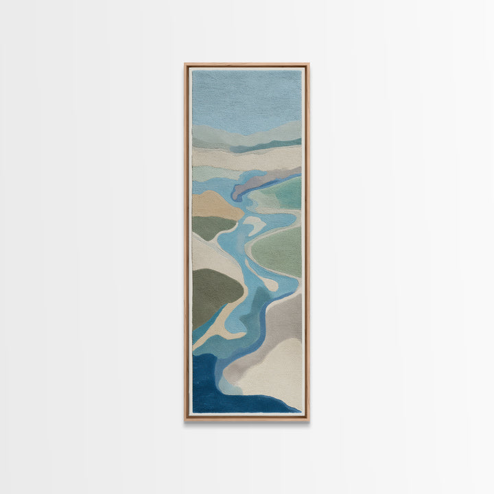 Simple Line Figure Canvas Print, Medical Office Art, Medical School, Office Decor, Fine Art, Calm, Minimalist Decor, MOA-1x3-78