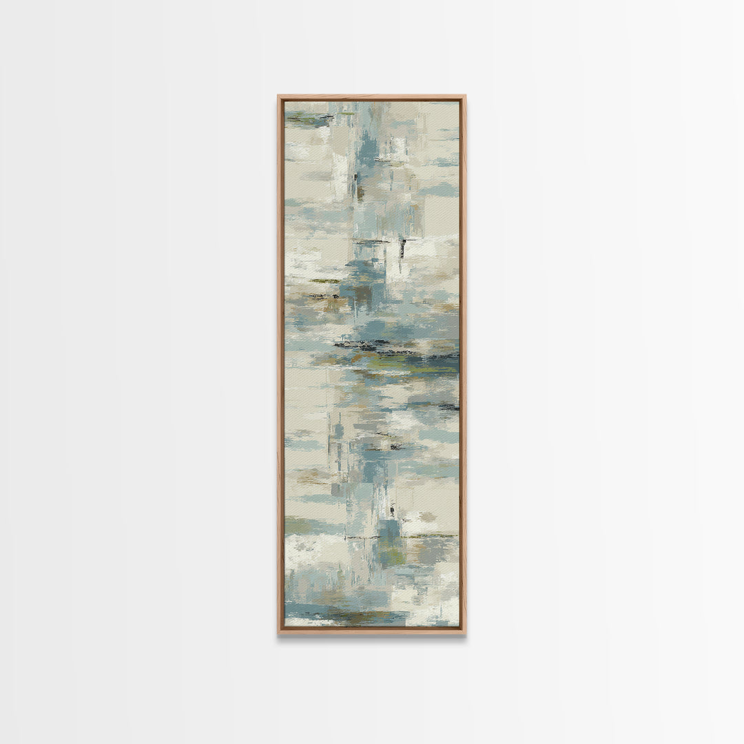 Clean Geometric Composition Canvas Print, Medical Office Art, Fine Art Print, Office Decor, Abstract Art, Calm, Wall Decor, MOA-1x3-94