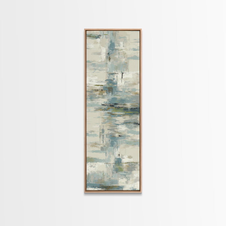 Clean Geometric Composition Canvas Print, Medical Office Art, Fine Art Print, Office Decor, Abstract Art, Calm, Wall Decor, MOA-1x3-94