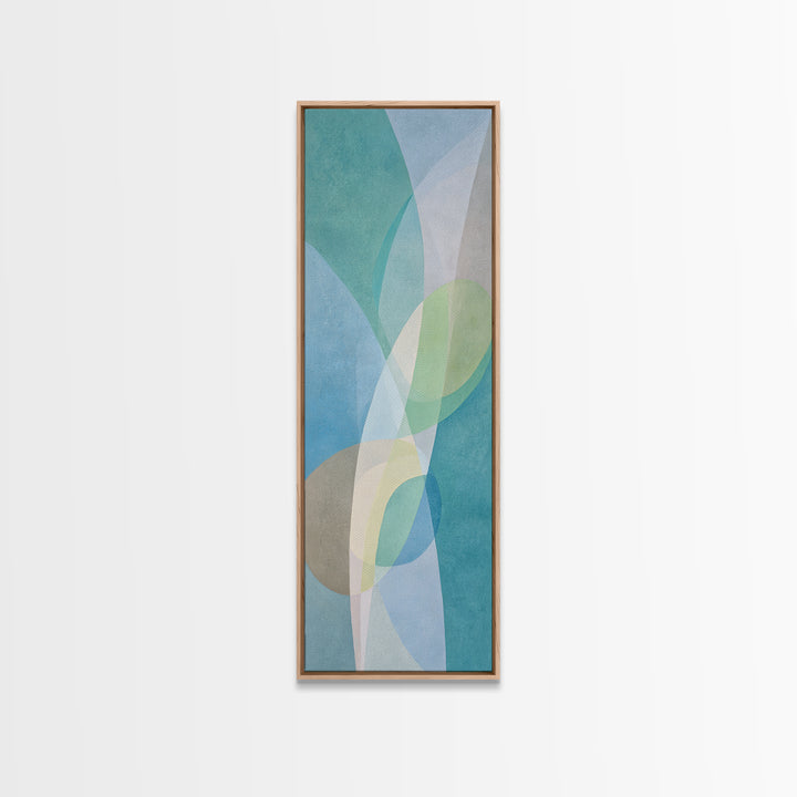 Abstract Healing Spiral Canvas Print, Medical Office Art, Nurse Wall Art, Office Decor, Abstract Art, Calm, Room Decor, MOA-1x3-99