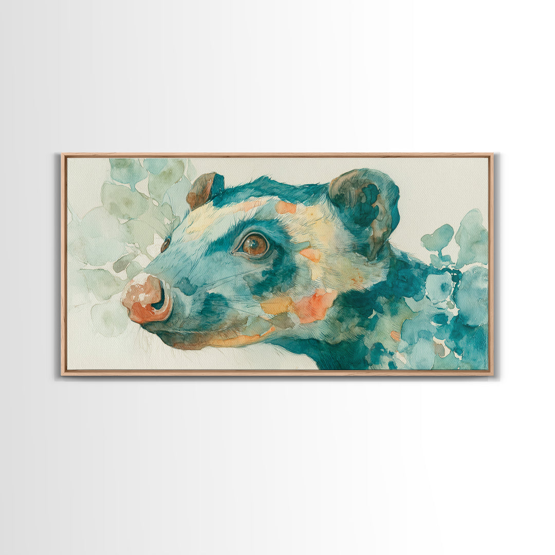 Subtle Marble Texture Framed Canvas Print, Medical Office Art, Educational Poster, Office Decor, Fine Art, Calm, Fine Art Print, MOA-2x1-87