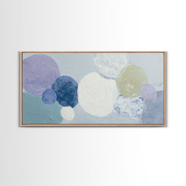 Lavender Botanical Still Life Canvas Print, Medical Office Art, Dental Office Decor, Office Decor, Oil Painting, Calm, MOA-2x1-89