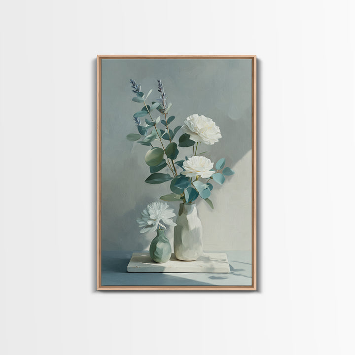 Lavender Botanical Still Life Canvas Print, Medical Office Art, Printable Card, Office Decor, Fine Art, Calm, School Nurse Art, MOA-2x3-77