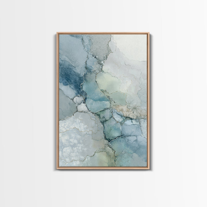 Subtle Marble Texture Canvas Print, Medical Office Art, Printable Card, Office Decor, Fine Art, Calm, School Nurse Art, MOA-2x3-99