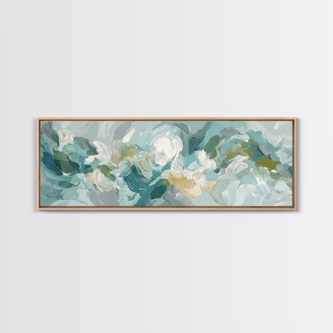 Abstract Healing Spiral Canvas Print, Medical Office Art, Luxury Decor, Office Decor, Fine Art, Calm, Digital Wall Art, MOA-3x1-31