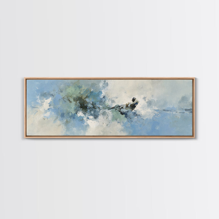 Simple Line Figure Framed Canvas Print, Medical Office Art, Printable Card, Office Decor, Fine Art, Calm, School Nurse Art, MOA-3x1-58
