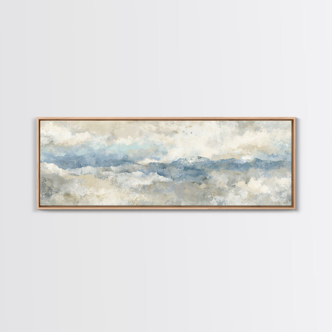 Subtle Marble Texture Framed Canvas Print, Medical Office Art, Wall Art, Office Decor, Fine Art, Calm, Printable Card, MOA-3x1-59