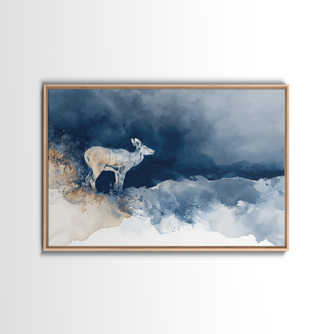 Large Neutral Landscape Framed Canvas Print, Medical Office Art, Medical Office Decor, Office Decor, Calm, Nurse Wall Art, MOA-3x2-20