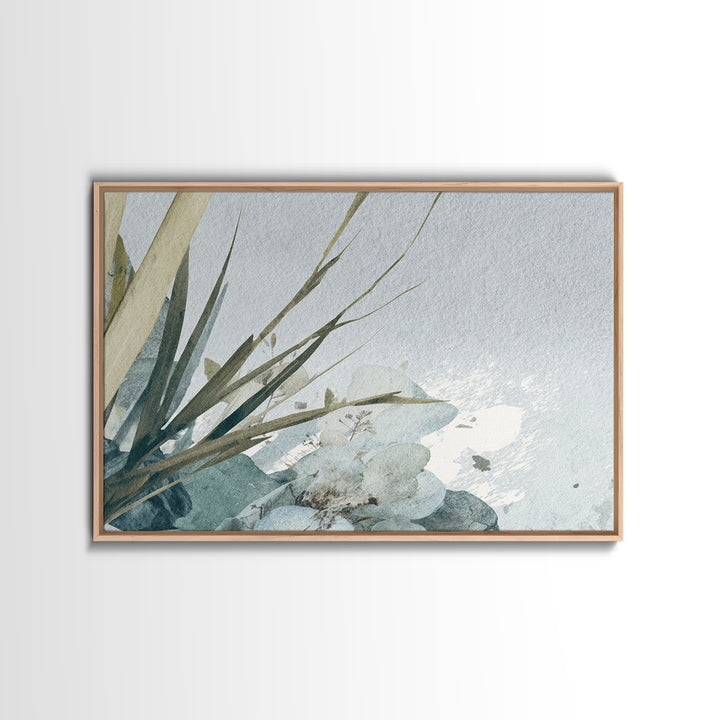 Clean Geometric Composition Canvas Print, Medical Office Art, Printable Card, Office Decor, Abstract Art, Calm, MOA-3x2-38