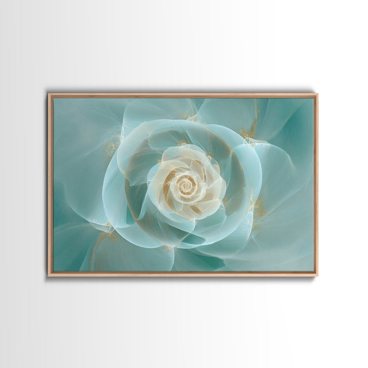 Abstract Healing Spiral Canvas Print, Medical Office Art, Textured Painting, Office Decor, Abstract Art, Calm, Minimalist Art, MOA-3x2-67