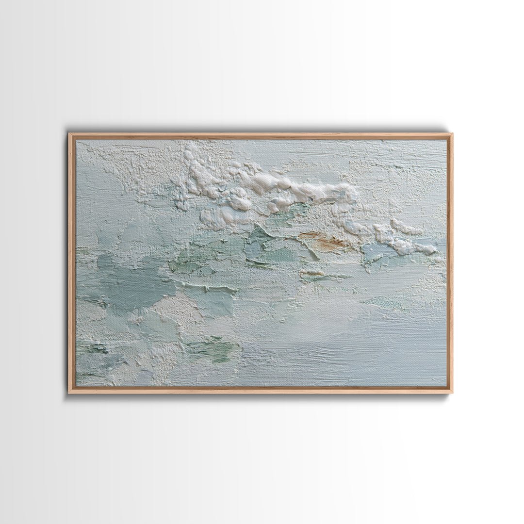 Clean Geometric Composition Framed Canvas Print, Medical Office Art, Healthcare Wall Art, Office Decor, Abstract Art, Calm, MOA-3x2-86