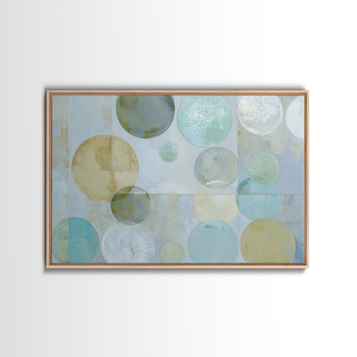Abstract Cells and Circles as Soothing Pattern Canvas Print, Medical Office Art, Medical Office Decor, Office Decor, Calm, MOA-3x2-9