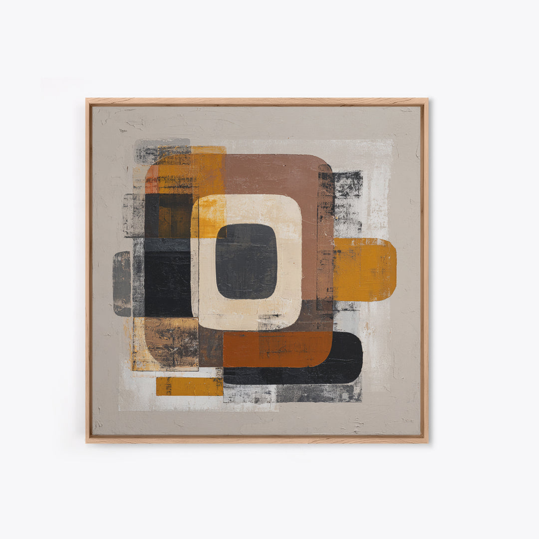 Bold Abstract Composition Canvas Print, Modern Art, Modern Decor, Living Room Decor, Abstract Art, Modern, Home Decor, MOD-1x1-25