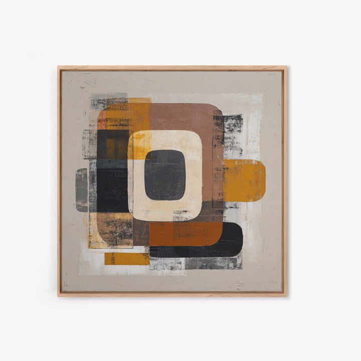 Bold Abstract Composition Canvas Print, Modern Art, Modern Decor, Living Room Decor, Abstract Art, Modern, Home Decor, MOD-1x1-25