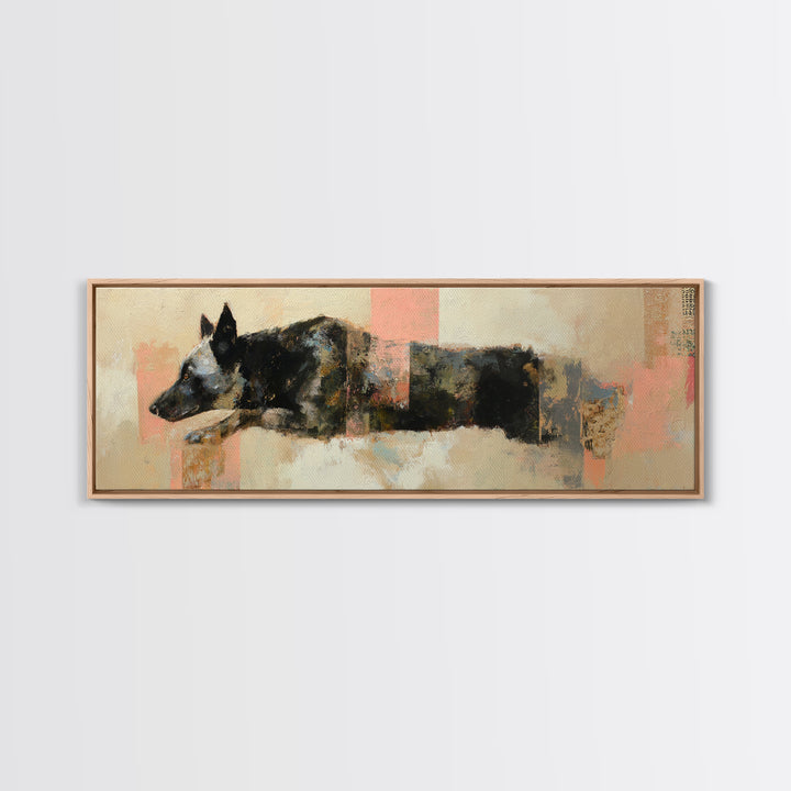 Modern Animal Portrait Canvas Print, Modern Art, Poster Art, Living Room Decor, Fine Art, Modern, Minimalist Decor, MOD-3x1-14
