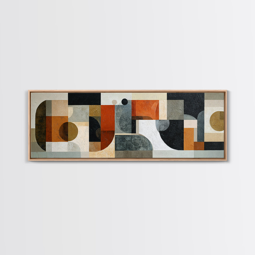 Bold Abstract Composition Canvas Print, Modern Art, Living Room Wall Art, Living Room Decor, Abstract Art, Modern, Boho Decor, MOD-3x1-41