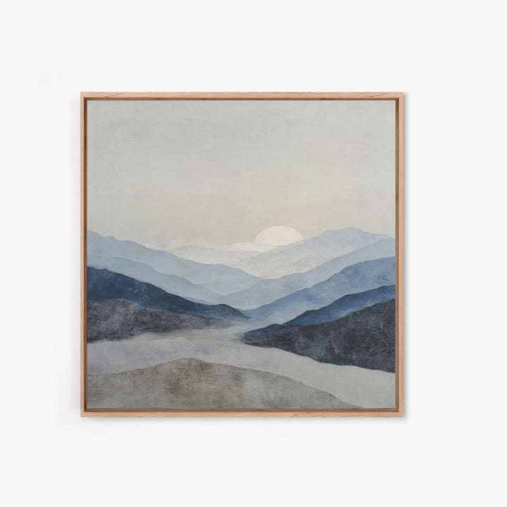 All Pink Cloudscape Canvas Print, Monochrome Art, Boho Wall Art, Living Room Decor, Fine Art, Mono, Neutral Decor, Modern Decor, MON-1x1-60