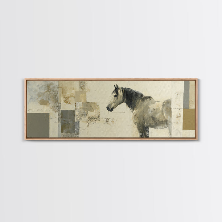 Monochrome Cat Portrait Framed Canvas Print, Monochrome Art, Art Prints, Living Room Decor, Fine Art, Mono, Apartment Decor, MON-3x1-51