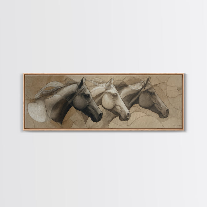 Ivory White Plaster Texture Composition Framed Canvas Print, Monochrome Art, Bird Art, Living Room Decor, Fine Art, Mono, MON-3x1-69