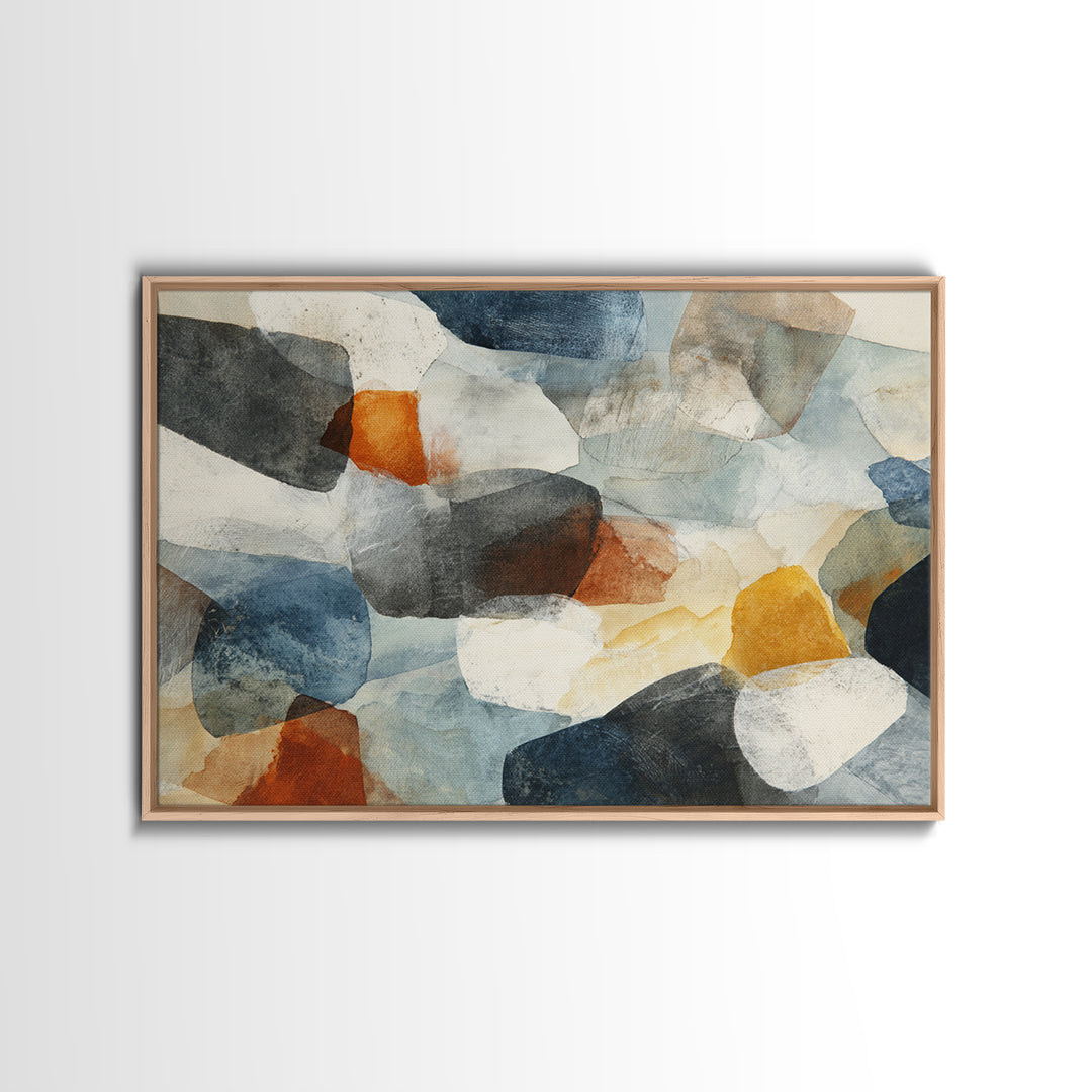 Black Ink Abstract Canvas Print, Monochrome Art, Printable Art, Living Room Decor, Abstract Art, Mono, Minimalist Wall Art, MON-3x2-58
