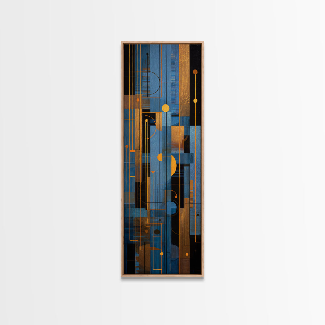 Album Cover Abstract Grid Canvas Print, Music Studio Art, Music Lover, Studio Decor, Abstract Art, Rhythm, Minimalist Decor, MSA-1x3-78