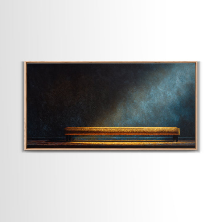 Soundproof Foam Pattern Transformed into Art Canvas Print, Music Studio Art, Minimalist Decor, Studio Decor, Rhythm, MSA-2x1-15