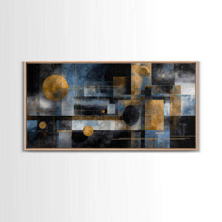 Album Cover Abstract Grid Canvas Print, Music Studio Art, Room Decor, Studio Decor, Abstract Art, Rhythm, Printable Art, MSA-2x1-62