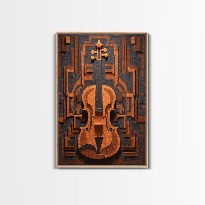 Soundproof Foam Pattern Transformed into Art Canvas Print, Music Studio Art, Trendy Wall Art, Studio Decor, Fine Art, Rhythm, MSA-2x3-99